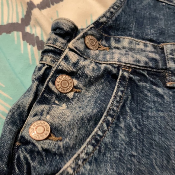 Distresss Garage Short Overalls - Picture 3 of 6